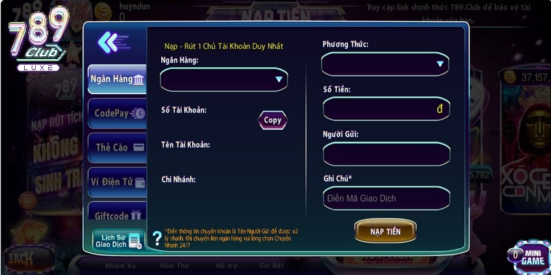 Câu hỏi thường gặp về thời gian nạp tiền tại cổng game 789Club